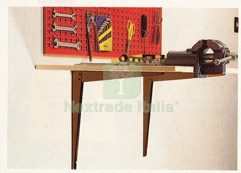 2PZ Reggimensola Ribaltabile 400 MM Bianco — Ferramenta per legno e mobili — rif. FERX.25816 2PZ Reggimensola Ribaltabile 400 MM Bianco — Ferramenta per legno e mobili — rif. FERX.25816