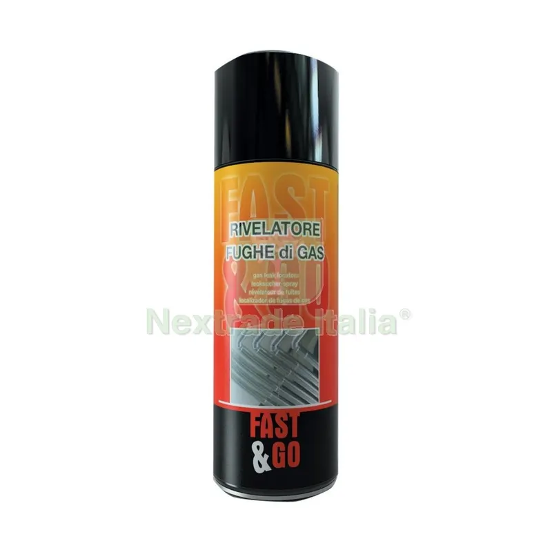 12PZ FASTGO RILEVATORE FUGHE GAS 400 ML — Tubi e raccordi — rif. FERX.25843 12PZ FASTGO RILEVATORE FUGHE GAS 400 ML — Tubi e raccordi — rif. FERX.25843