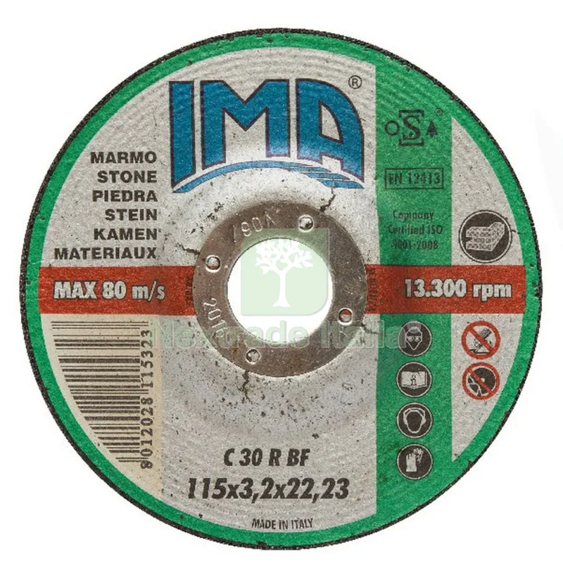 25PZ MINIDISCO X MARMO IMA DIAMETRO 115X3,2 — Punte, frese e dischi — rif. FERX.25845 25PZ MINIDISCO X MARMO IMA DIAMETRO 115X3,2 — Punte, frese e dischi — rif. FERX.25845