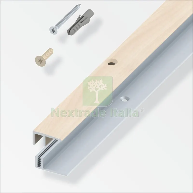 RACCORDO BALCONE X PARQUET ROVERE/CREMA CM.100 — Tubi e raccordi — rif. FERX.25854 RACCORDO BALCONE X PARQUET ROVERE/CREMA CM.100 — Tubi e raccordi — rif. FERX.25854