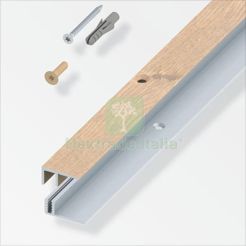 RACCORDO BALCONE X PARQUET ROVERE/BEIGE CM.100 — Tubi e raccordi — rif. FERX.25873 RACCORDO BALCONE X PARQUET ROVERE/BEIGE CM.100 — Tubi e raccordi — rif. FERX.25873