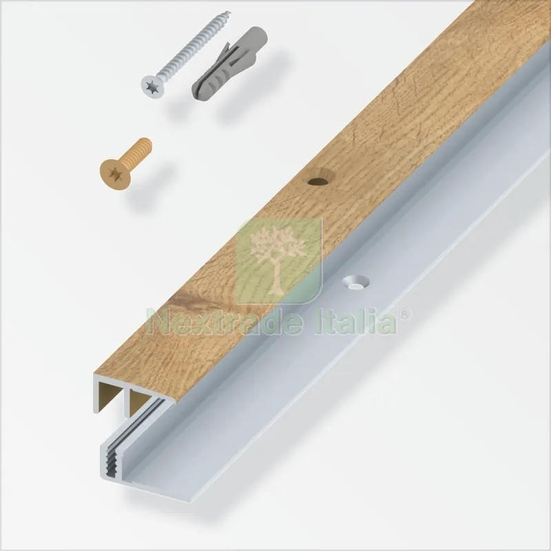 RACCORDO BALCONE X PARQUET ROVERE NATURALE CM.100 — Tubi e raccordi — rif. FERX.25912 RACCORDO BALCONE X PARQUET ROVERE NATURALE CM.100 — Tubi e raccordi — rif. FERX.25912