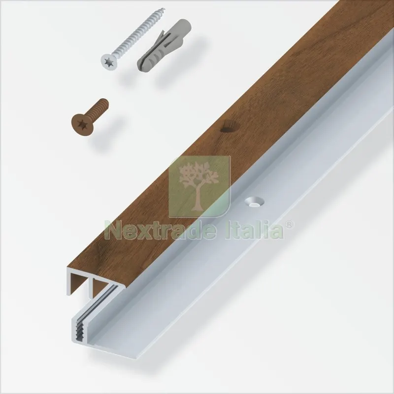 RACCORDO BALCONE X PARQUET NOCE/NATURALE CM.100 — Tubi e raccordi — rif. FERX.25913 RACCORDO BALCONE X PARQUET NOCE/NATURALE CM.100 — Tubi e raccordi — rif. FERX.25913