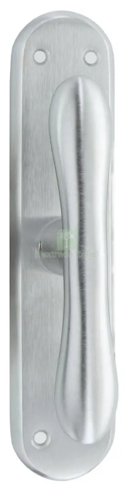 2PZ Cremonese Goccia con Fori Cromo Satinato — Maniglie e pomelli — rif. FERX.25965 2PZ Cremonese Goccia con Fori Cromo Satinato — Maniglie e pomelli — rif. FERX.25965