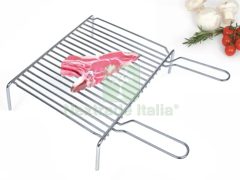 Graticola Cromata per Camino CM.50X35 — Stufe e camini — rif. FERX.26039 Graticola Cromata per Camino CM.50X35 — Stufe e camini — rif. FERX.26039