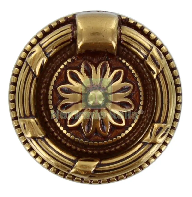25PZ Maniglia Antichizzata ART.12235 MM.37 Patine' — Maniglie e pomelli — rif. FERX.26050