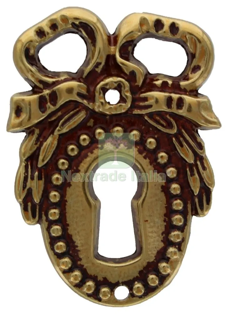 50PZ Bocchetta Antichizzata ART.30645 MM.34X48 Patine' — Ferramenta per legno e mobili — rif. FERX.26084 50PZ Bocchetta Antichizzata ART.30645 MM.34X48 Patine' — Ferramenta per legno e mobili — rif. FERX.26084