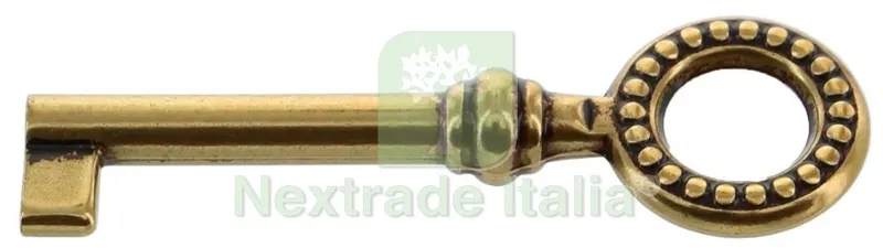 25PZ Chiave Antichizzata ART.33729 MM.22X68 Patine' — Ferramenta per legno e mobili — rif. FERX.26090 25PZ Chiave Antichizzata ART.33729 MM.22X68 Patine' — Ferramenta per legno e mobili — rif. FERX.26090