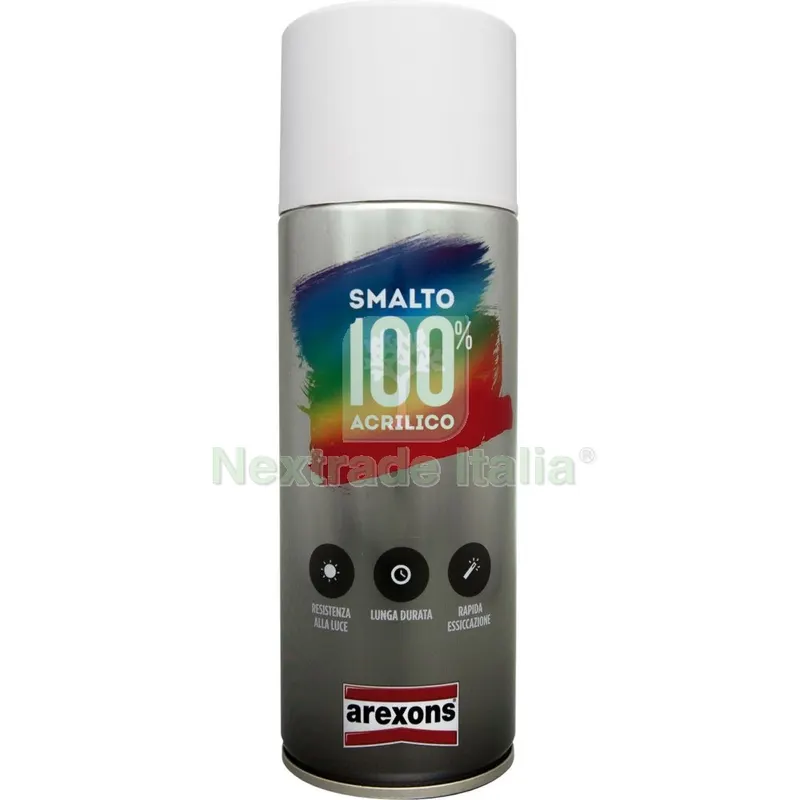 6PZ Smalto Spray Bianco Elettro ML.400 ART.3596 — Bombolette e vernici spray — rif. FERX.2631 6PZ Smalto Spray Bianco Elettro ML.400 ART.3596 — Bombolette e vernici spray — rif. FERX.2631