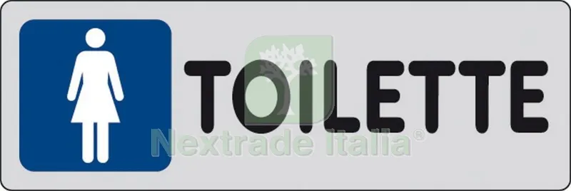 10PZ Etichette Adesive 150X50 "toilette (F)" — Articoli per ufficio — rif. FERX.26339 10PZ Etichette Adesive 150X50 "toilette (F)" — Articoli per ufficio — rif. FERX.26339