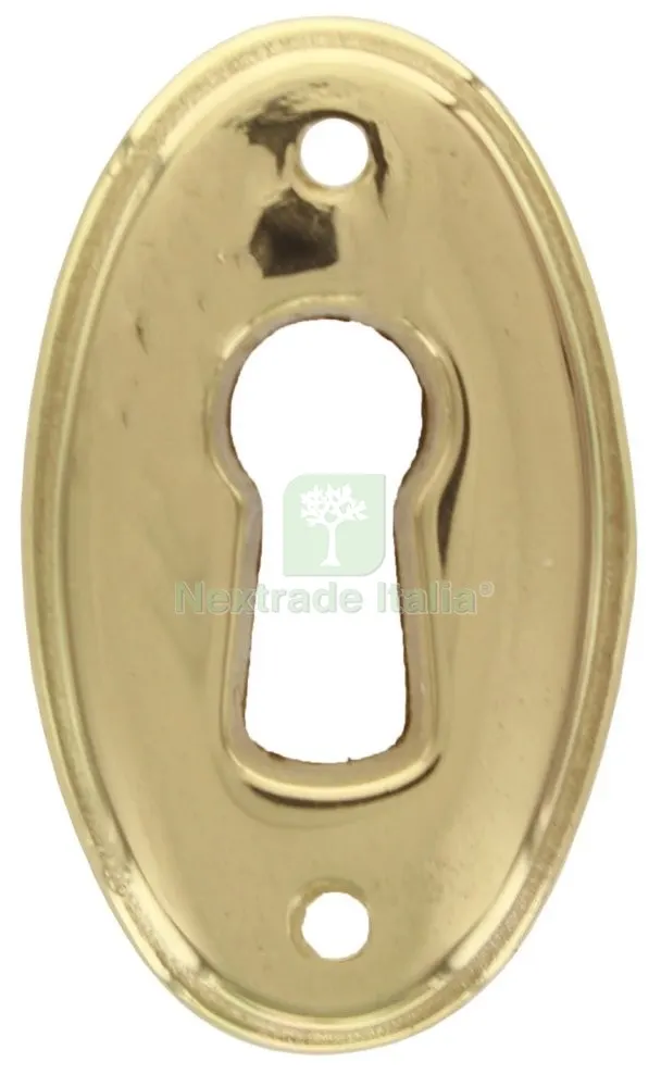 50PZ Bocchetta per Mobili ART. 30625 Oro Lucido — Ferramenta per legno e mobili — rif. FERX.26477