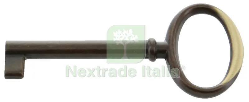 25PZ Chiave per Mobili ART. 33706 MM.34/73 Bronzo Sfumato — Ferramenta per legno e mobili — rif. FERX.26479 25PZ Chiave per Mobili ART. 33706 MM.34/73 Bronzo Sfumato — Ferramenta per legno e mobili — rif. FERX.26479