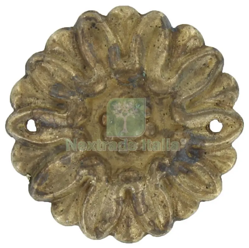 25PZ Borchia Ottone ART. 45230.043 Ottone Antico — Maniglie e pomelli — rif. FERX.26502 25PZ Borchia Ottone ART. 45230.043 Ottone Antico — Maniglie e pomelli — rif. FERX.26502