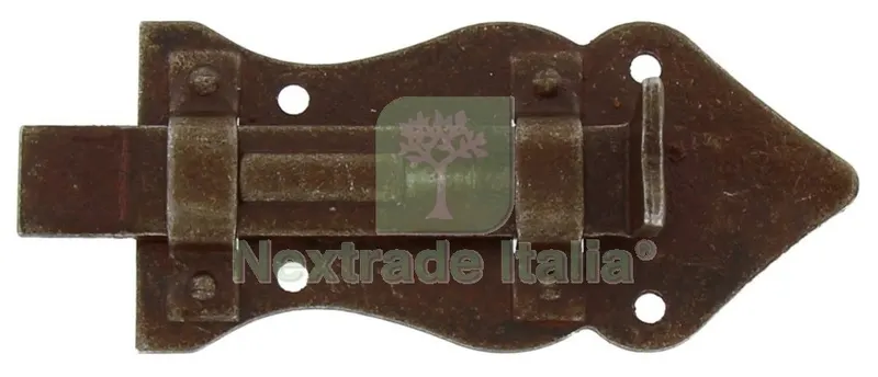 25PZ Catenaccio ART. 46006 MM.80X40 Ferro Vecchio — Lucchetti e catene — rif. FERX.26522 25PZ Catenaccio ART. 46006 MM.80X40 Ferro Vecchio — Lucchetti e catene — rif. FERX.26522