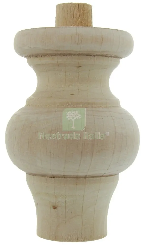8PZ Piede Legno Grezzo ART. 53009 MM.78X115 — Ferramenta per legno e mobili — rif. FERX.26532