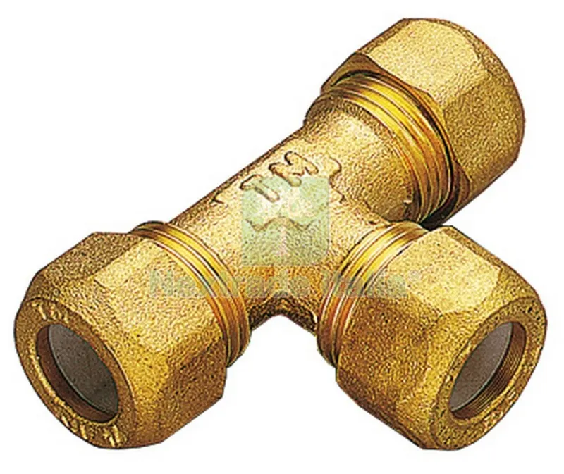 5PZ TEE OTTONE TRE BICONI 14X1/2 — Tubi e raccordi — rif. FERX.26628 5PZ TEE OTTONE TRE BICONI 14X1/2 — Tubi e raccordi — rif. FERX.26628