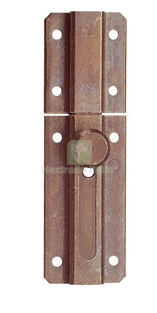 20PZ CATENACCIOLO ORIZZONTALE FERRO BRONZATE MM. 160 — Serrature e cilindri — rif. FERX.26687 20PZ CATENACCIOLO ORIZZONTALE FERRO BRONZATE MM. 160 — Serrature e cilindri — rif. FERX.26687