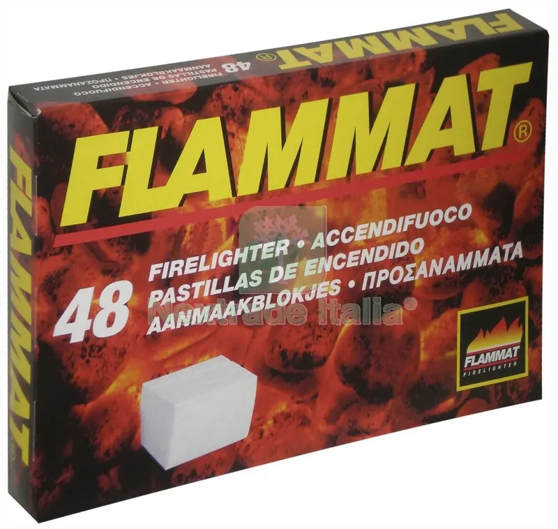24PZ Accendifuoco 48 Cubi Flammat — Tempo libero outdoor — rif. FERX.26784 24PZ Accendifuoco 48 Cubi Flammat — Tempo libero outdoor — rif. FERX.26784