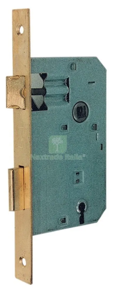 5PZ PATENT SERRATURA QUADRO 8/70 BRONZATE DA 35* SENZA GACCIA — Serrature e cilindri — rif. FERX.271