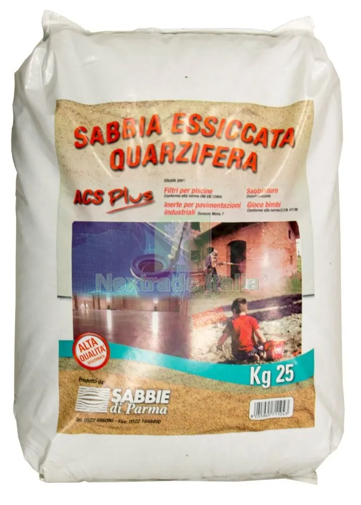 Sabbia KG.25 per Filtri Piscina — Tempo libero outdoor — rif. FERX.27731