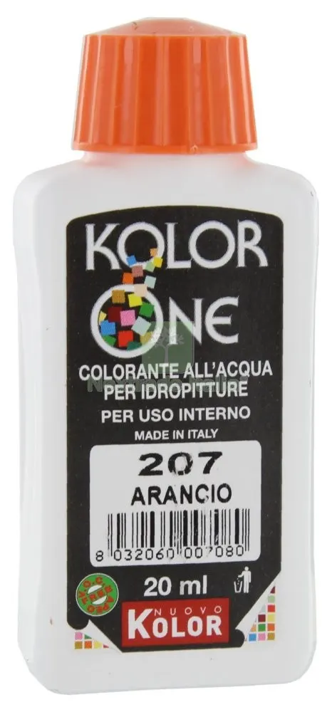 12PZ COLOR-ANTE KOLOR ONE ML.20 N.207 ARANCIO — Pitture murali e idropitture — rif. FERX.27774 12PZ COLOR-ANTE KOLOR ONE ML.20 N.207 ARANCIO — Pitture murali e idropitture — rif. FERX.27774