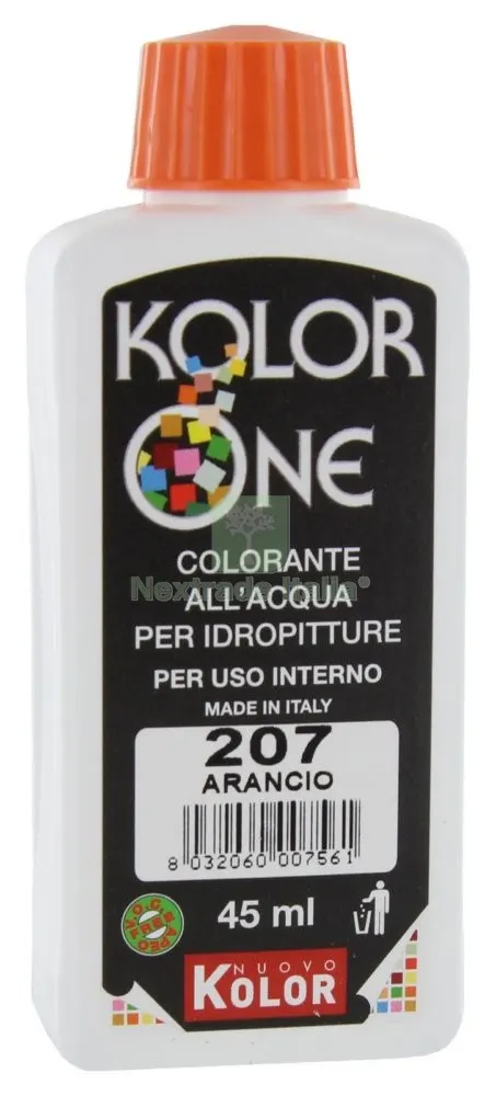 12PZ COLOR-ANTE KOLOR ONE ML.45 N.207 ARANCIO — Pitture murali e idropitture — rif. FERX.27814 12PZ COLOR-ANTE KOLOR ONE ML.45 N.207 ARANCIO — Pitture murali e idropitture — rif. FERX.27814