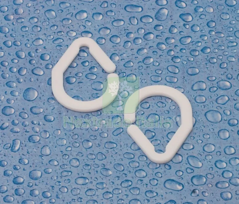 18CF ANELLI PER TENDA DOCCIA BIANCO 12 PZ — Tende e zanzariere — rif. FERX.27827 18CF ANELLI PER TENDA DOCCIA BIANCO 12 PZ — Tende e zanzariere — rif. FERX.27827