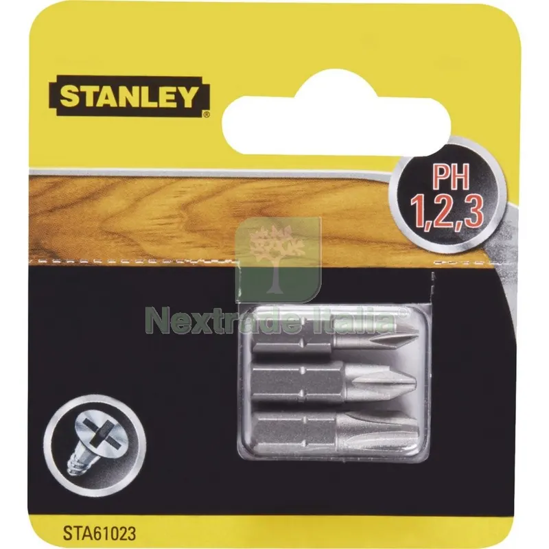 PIRANHA/ X61023 3 INSERTI MM.25 PH 1-2-3 — Punte, frese e dischi — rif. FERX.2799