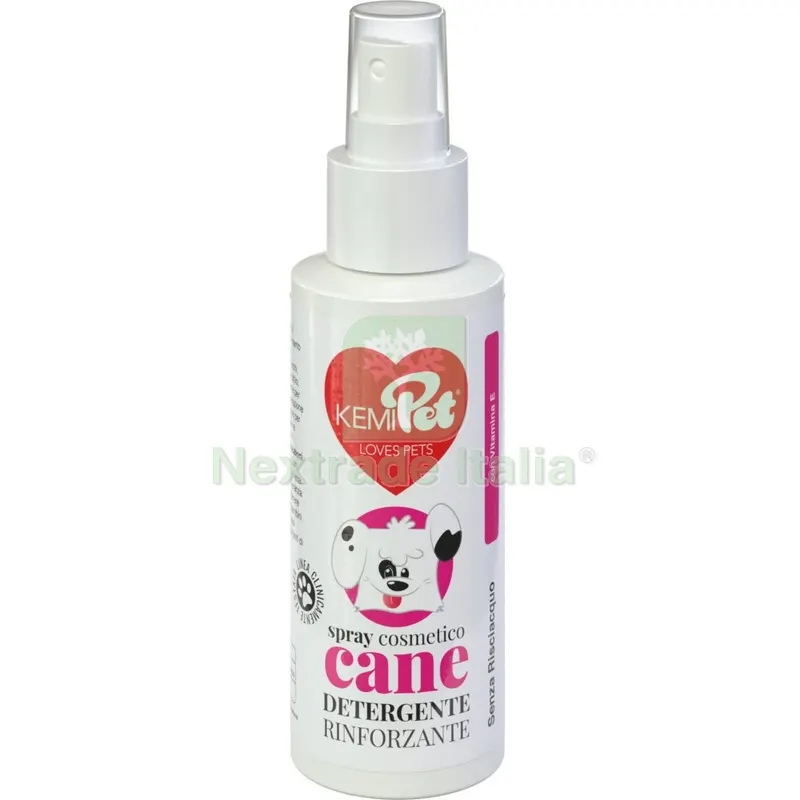 12PZ Kemipet Cane Spray Detergente Rinforzante ML.100 — Cani — rif. FERX.280 12PZ Kemipet Cane Spray Detergente Rinforzante ML.100 — Cani — rif. FERX.280