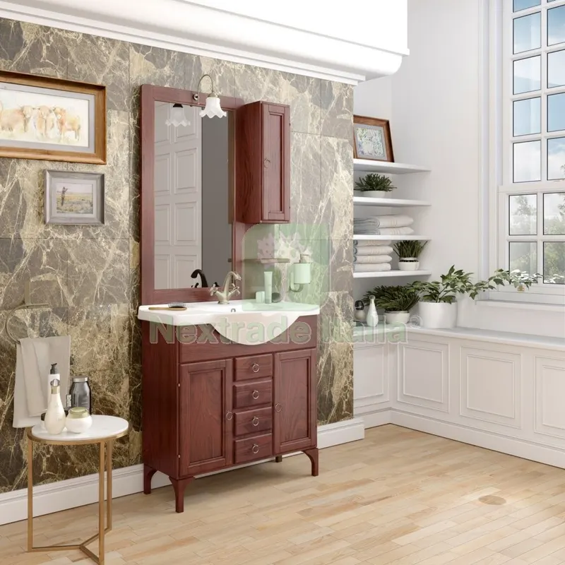 Mobile Bagno Arte Pov."eleonora 85" Completo — Accessori bagno — rif. FERX.2800 Mobile Bagno Arte Pov."eleonora 85" Completo — Accessori bagno — rif. FERX.2800