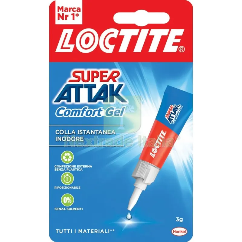 24PZ Adesivo Attak Comfort GEL GR.3 — Adesivi e sigillanti — rif. FERX.2814 24PZ Adesivo Attak Comfort GEL GR.3 — Adesivi e sigillanti — rif. FERX.2814