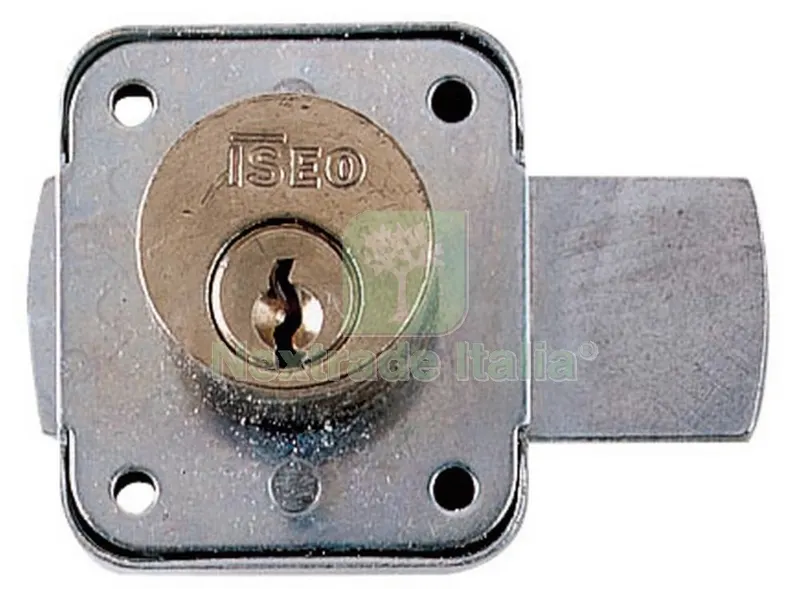 10PZ Iseo ART. 107.214 Serratura x Ante di Ferro Destra — Serrature e cilindri — rif. FERX.284