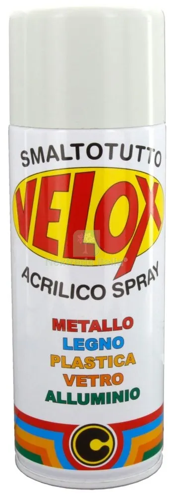 6PZ Velox Spray Acrilico Grigio LUCE(CHIARO)RAL7035 — Bombolette e vernici spray — rif. FERX.2840 6PZ Velox Spray Acrilico Grigio LUCE(CHIARO)RAL7035 — Bombolette e vernici spray — rif. FERX.2840
