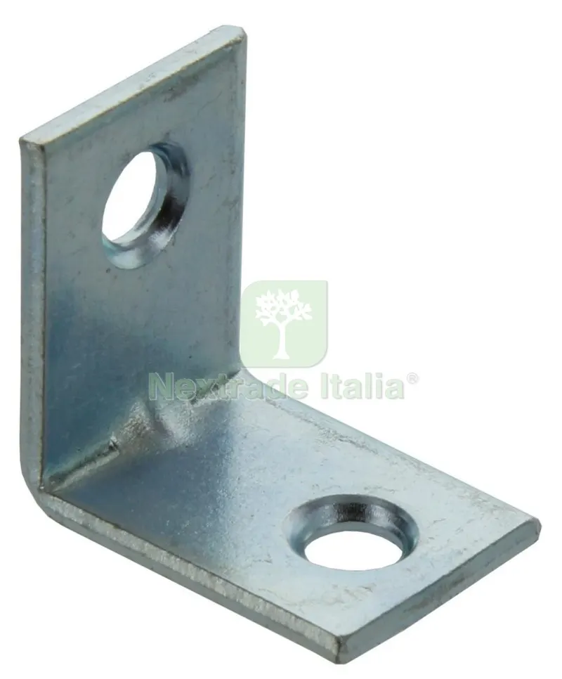 100PZ LASTRINA A 2 FORI ANGOLO CM. 2X2 — Piastre e angolari — rif. FERX.2857 100PZ LASTRINA A 2 FORI ANGOLO CM. 2X2 — Piastre e angolari — rif. FERX.2857