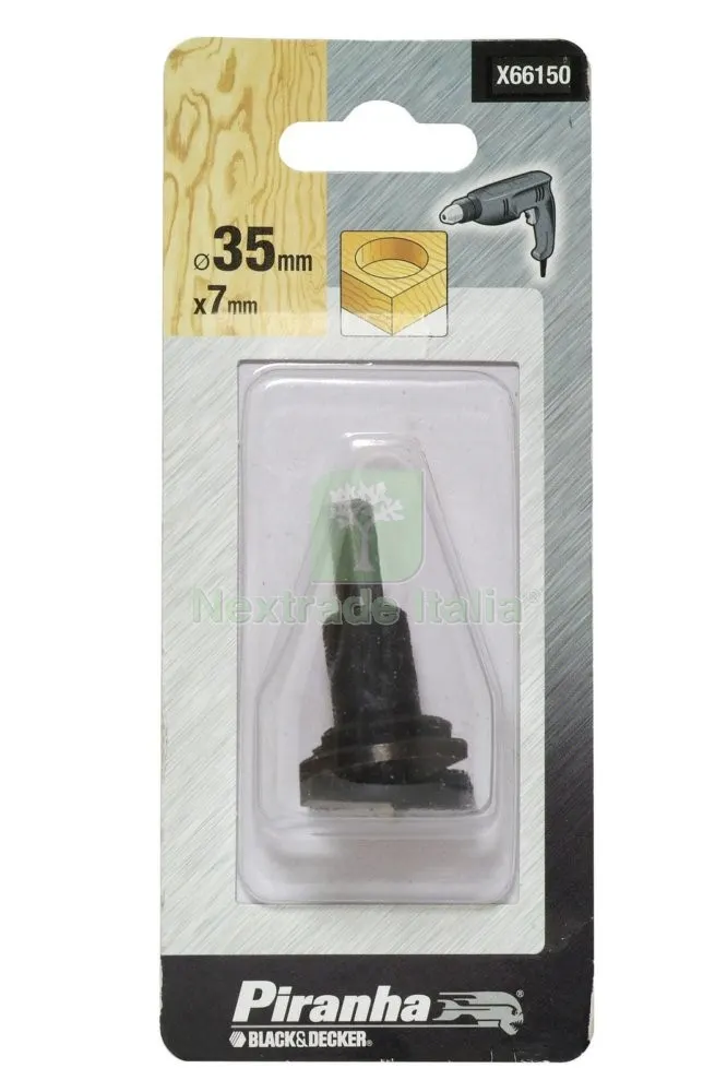 Piranha X66150 Fresa per Cerniere MM.35 — Cerniere e cardini — rif. FERX.28609