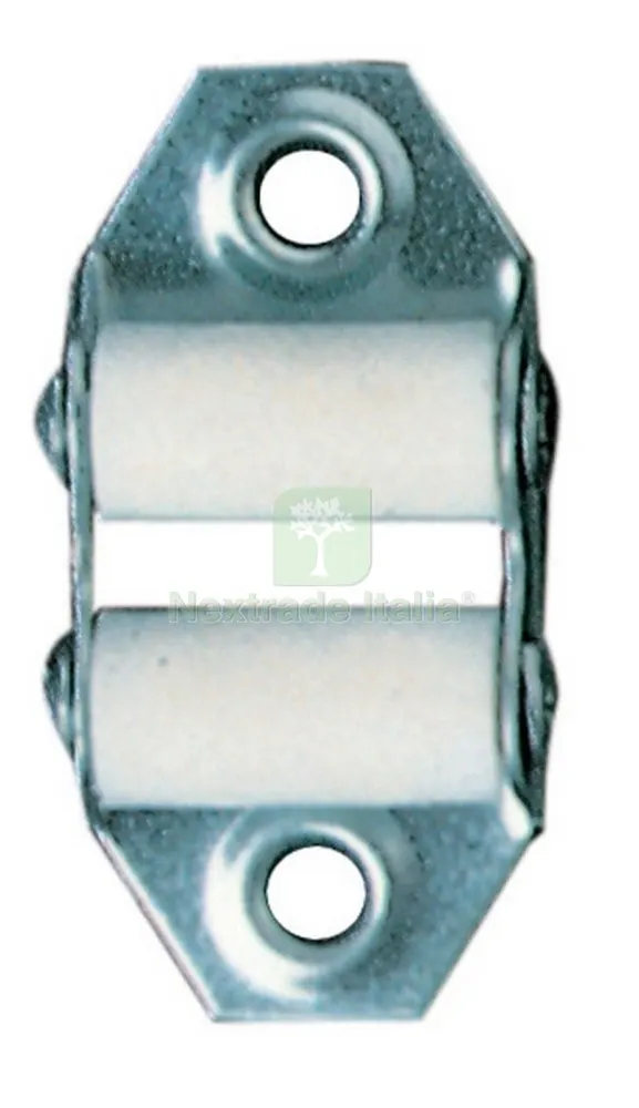 50PZ GUIDACINGHIA VERTICALE RULLI PLASTICA — Ferramenta porte e finestre — rif. FERX.2917 50PZ GUIDACINGHIA VERTICALE RULLI PLASTICA — Ferramenta porte e finestre — rif. FERX.2917