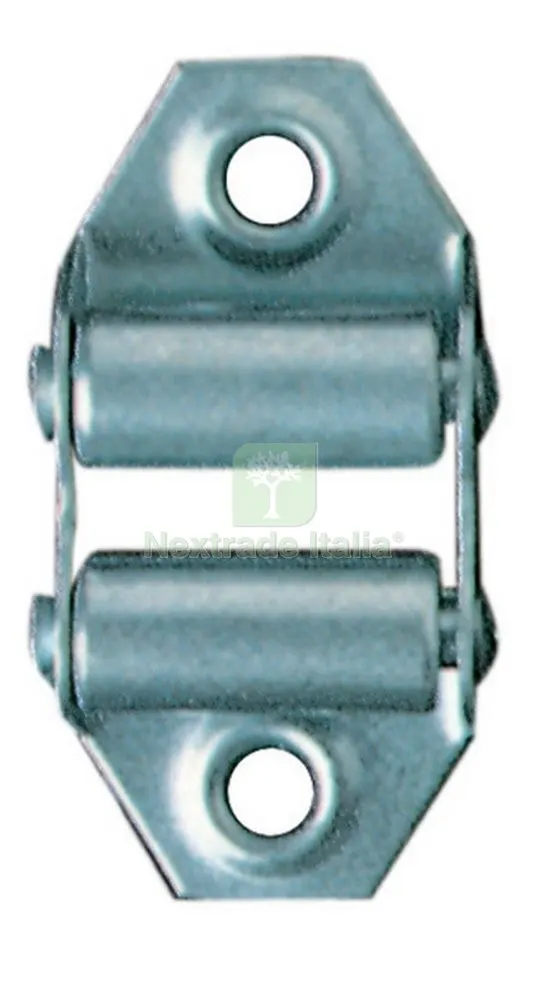 50PZ GUIDACINGHIA VERTICALE RULLI FERRO — Ferramenta porte e finestre — rif. FERX.2918
