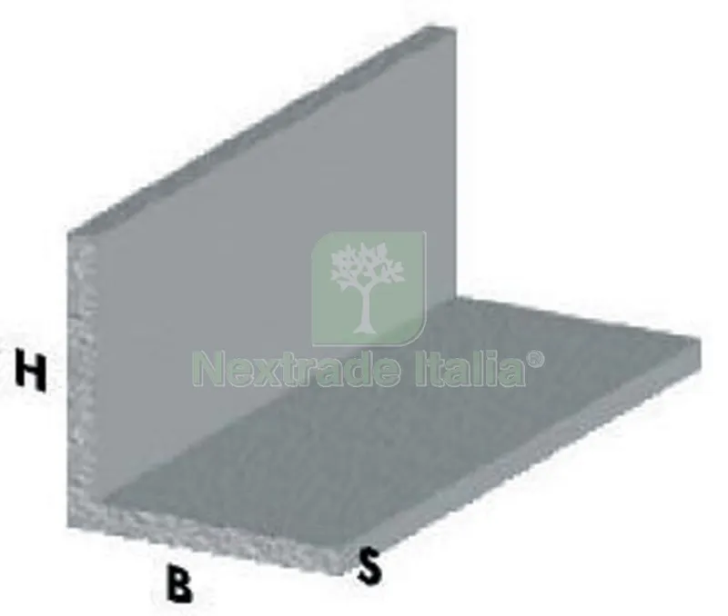 5PZ PROFILO ARGENTO H.100 cm ANGOLARE 20X20X1 mm — Profili e angolari decorativi — rif. FERX.29326 5PZ PROFILO ARGENTO H.100 cm ANGOLARE 20X20X1 mm — Profili e angolari decorativi — rif. FERX.29326