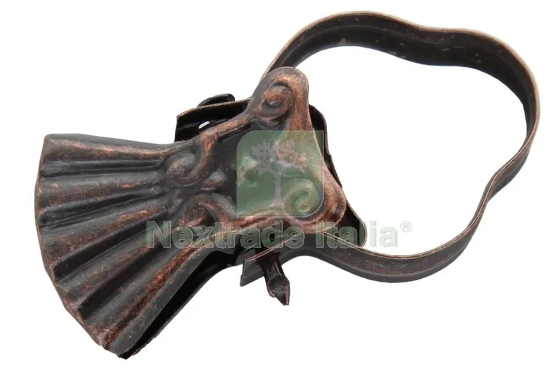 100PZ PINZA PER TENDE CON ARCO BRONZATO — Pinze e tronchesi — rif. FERX.2959
