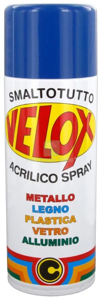 6PZ Velox Spray Acrilico Bleu Genziana RAL 5010 — Bombolette e vernici spray — rif. FERX.2989