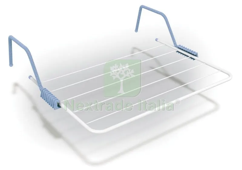 Stendibiancheria Termosifone "QUICK/GIMI" in Acciaio Verniciato — Stendibiancheria e bucato — rif. FERX.30168 Stendibiancheria Termosifone "QUICK/GIMI" in Acciaio Verniciato — Stendibiancheria e bucato — rif. FERX.30168