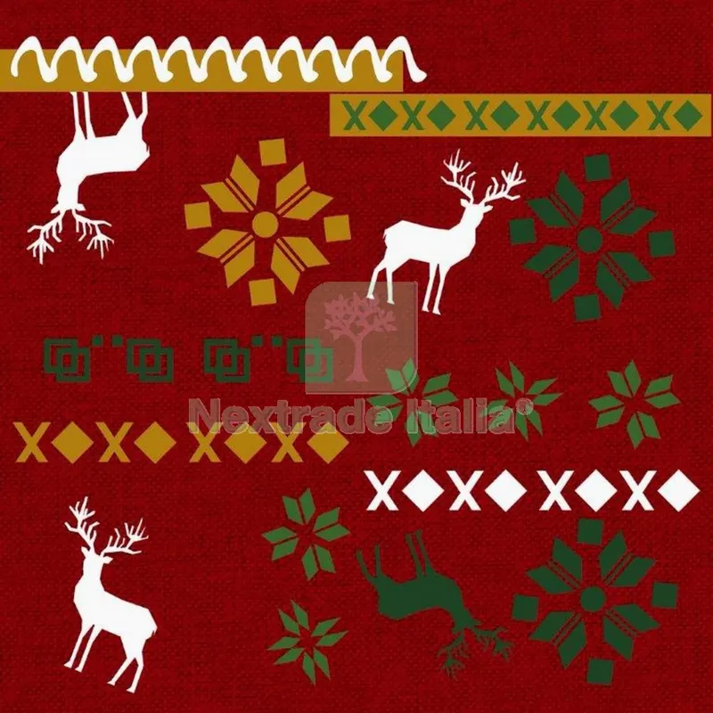 20ML Tovagliato Natale DIS.338 H140 — Tessili e biancheria casa — rif. FERX.3022 20ML Tovagliato Natale DIS.338 H140 — Tessili e biancheria casa — rif. FERX.3022