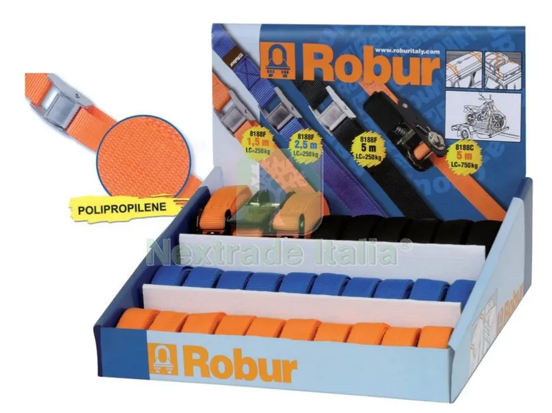 ROBUR ESPOSITORE 29 PZ.NASTRO ALLACCIABAGAGLI — Articoli per ufficio — rif. FERX.30330 ROBUR ESPOSITORE 29 PZ.NASTRO ALLACCIABAGAGLI — Articoli per ufficio — rif. FERX.30330
