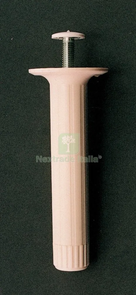 4PZ PIEDINO IN ABS DIAMETRO 28 CM. 15 BIANCO — Tubi e raccordi — rif. FERX.30537 4PZ PIEDINO IN ABS DIAMETRO 28 CM. 15 BIANCO — Tubi e raccordi — rif. FERX.30537