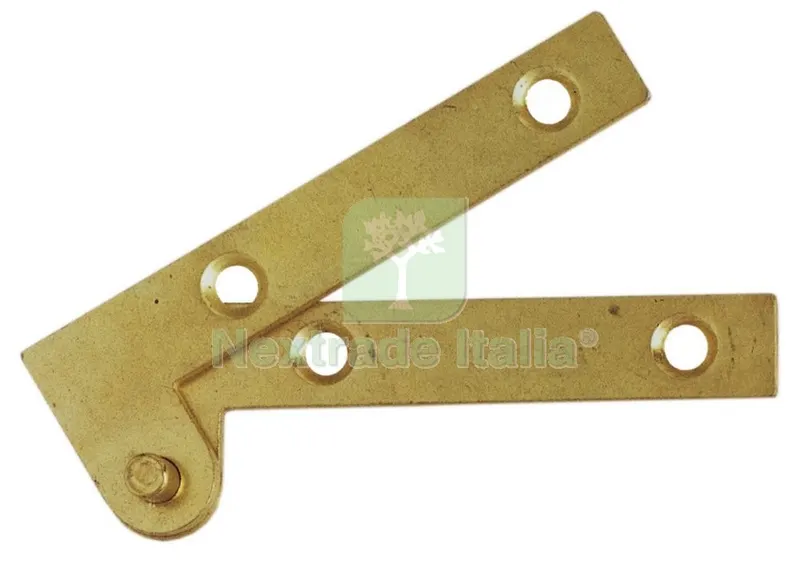 24PZ CARDELLINI SQUADRA DOPPI IN OTTONE MM.70 (GRT 2 ANT) — Cerniere e cardini — rif. FERX.30792 24PZ CARDELLINI SQUADRA DOPPI IN OTTONE MM.70 (GRT 2 ANT) — Cerniere e cardini — rif. FERX.30792