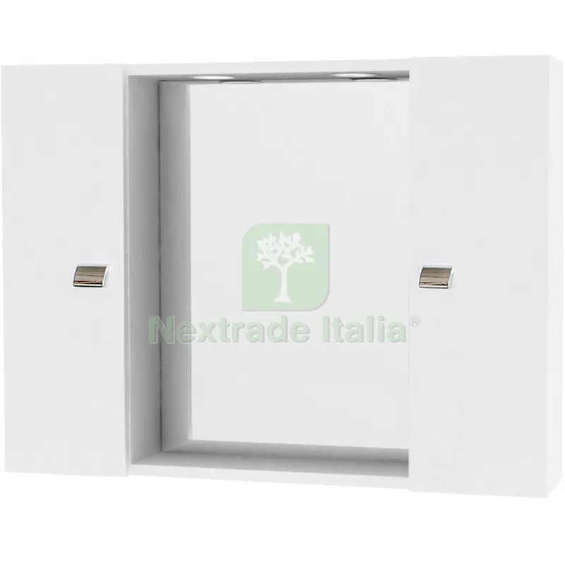 SPECCHIO DA BAGNO 198 CON 2 ANTE BIANCO — Accessori bagno — rif. FERX.30870 SPECCHIO DA BAGNO 198 CON 2 ANTE BIANCO — Accessori bagno — rif. FERX.30870