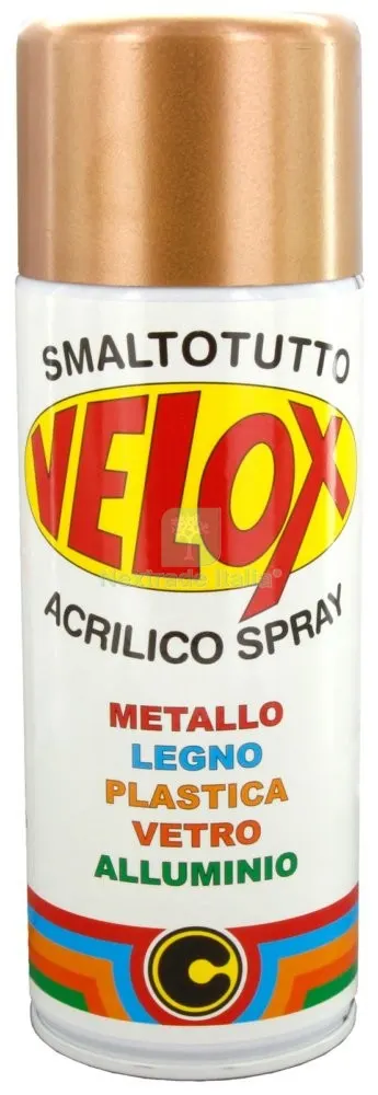6PZ VELOX SPRAY EFFETTO BRONZO — Stucchi e rasanti — rif. FERX.3093