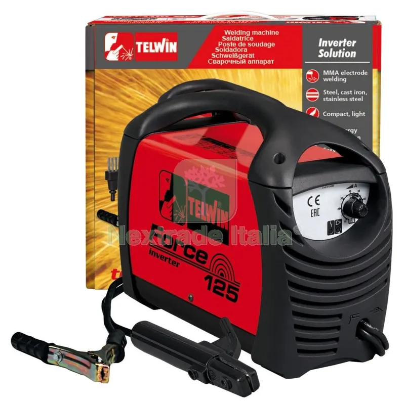 SALDATRICE INVERTER FORCE 125+KIT+VAL.C ART. — Saldatrici e accessori — rif. FERX.31002