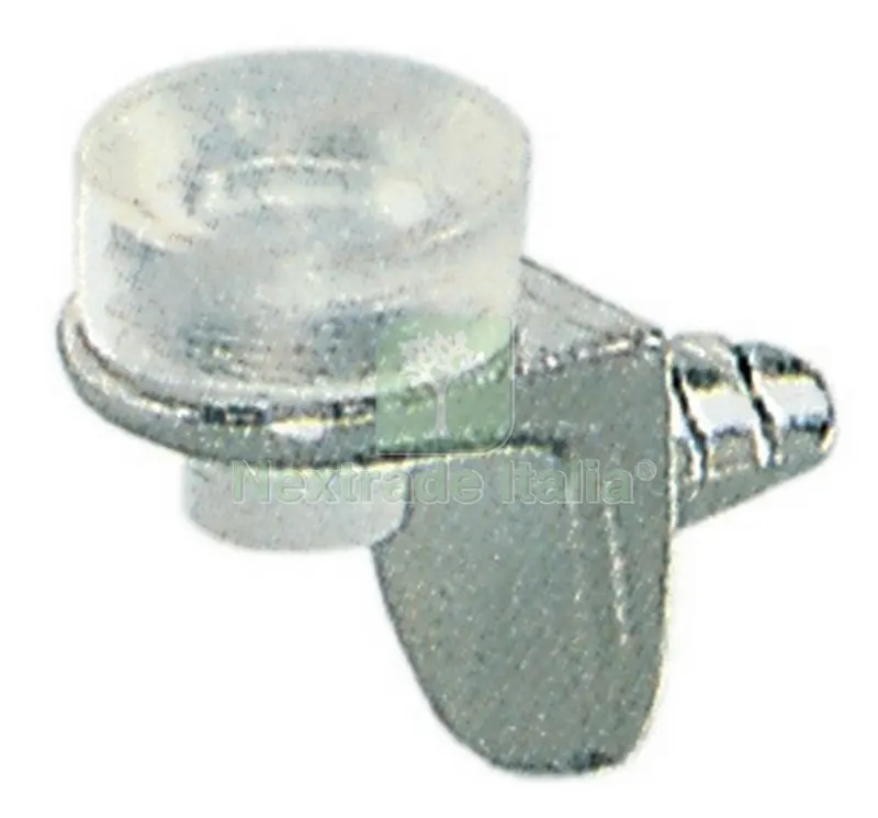 100PZ Reggipiano Nichelato con Ventosa — Ferramenta per legno e mobili — rif. FERX.31067