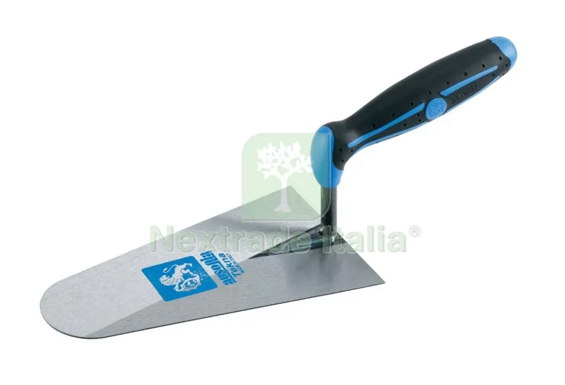 6PZ AUSONIA CAZZUOLA ANTISCIVOLO PUNTA TONDA CM.16 — Utensili muratura — rif. FERX.3107 6PZ AUSONIA CAZZUOLA ANTISCIVOLO PUNTA TONDA CM.16 — Utensili muratura — rif. FERX.3107